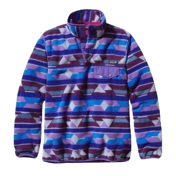 Patagonia Synchilla Snap-T Fleece Pullover Guatemalan Tango - Picture 3 of 12